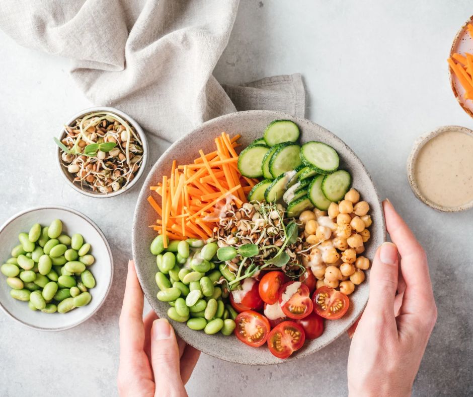 Healthy Indian Balanced Plate
